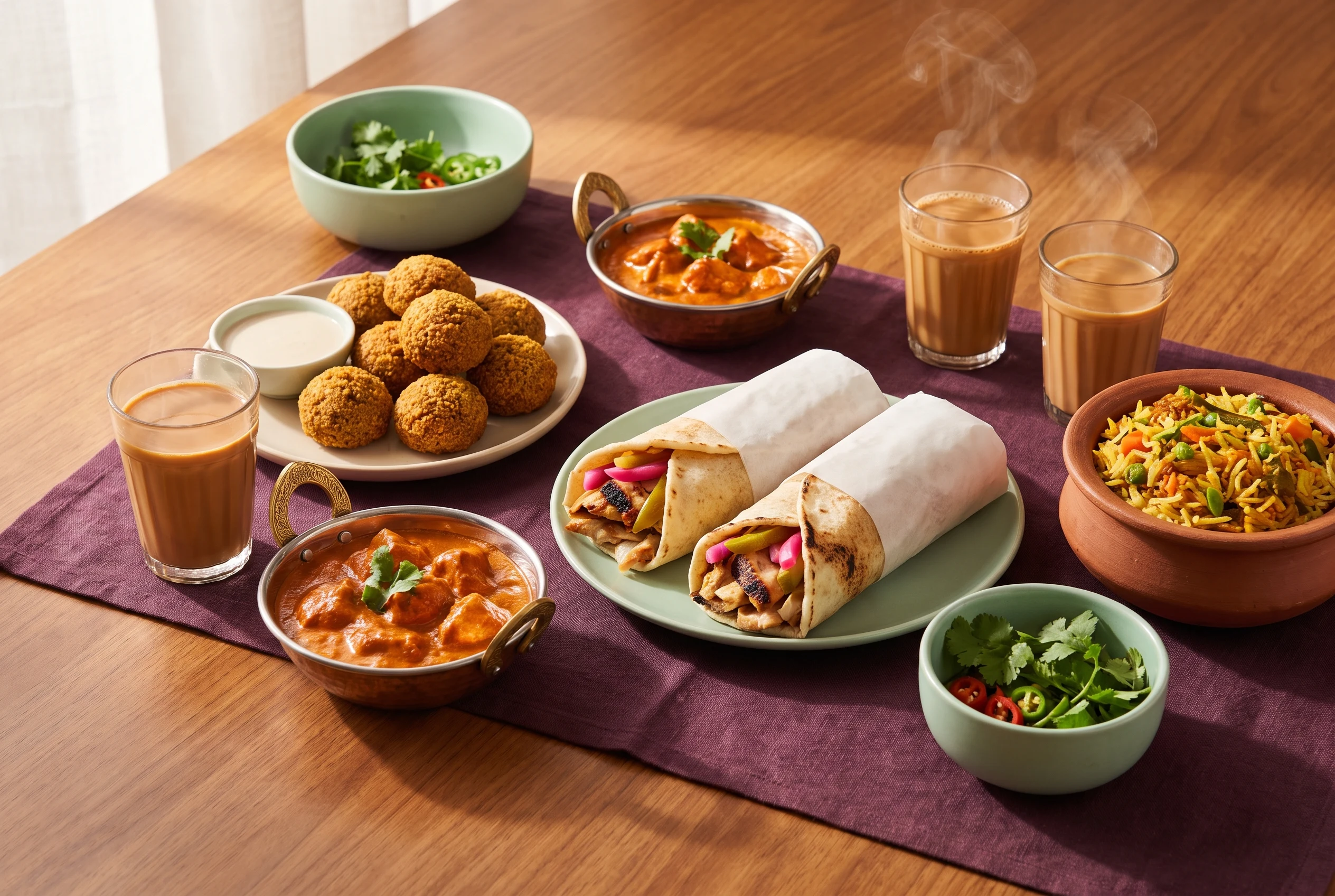 Representative affordable quick meal for the Naif fast-food guide