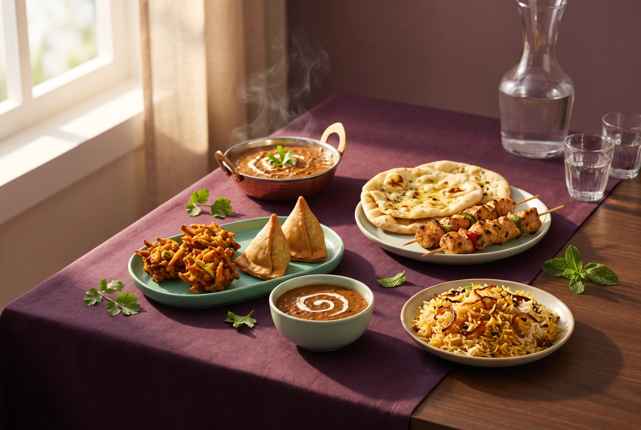 Affordable shared restaurant meal for an Abu Hail dining guide