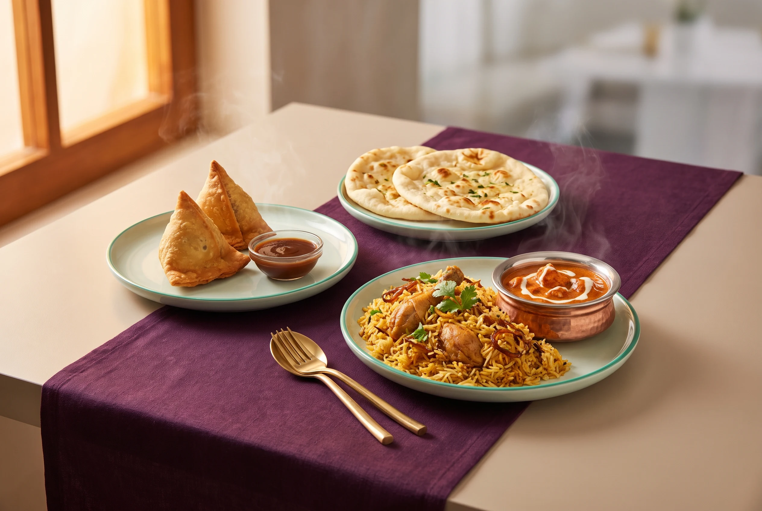 Affordable shared restaurant meal for an Al Warqa dining guide