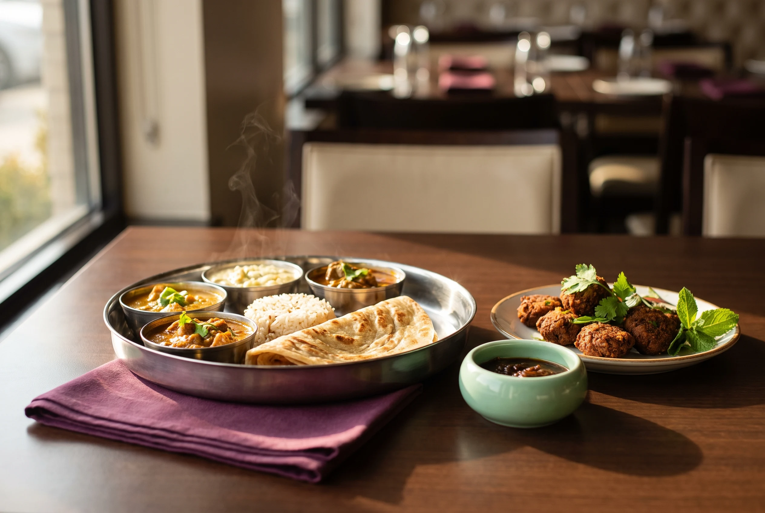 Affordable shared restaurant meal for two in Dubai