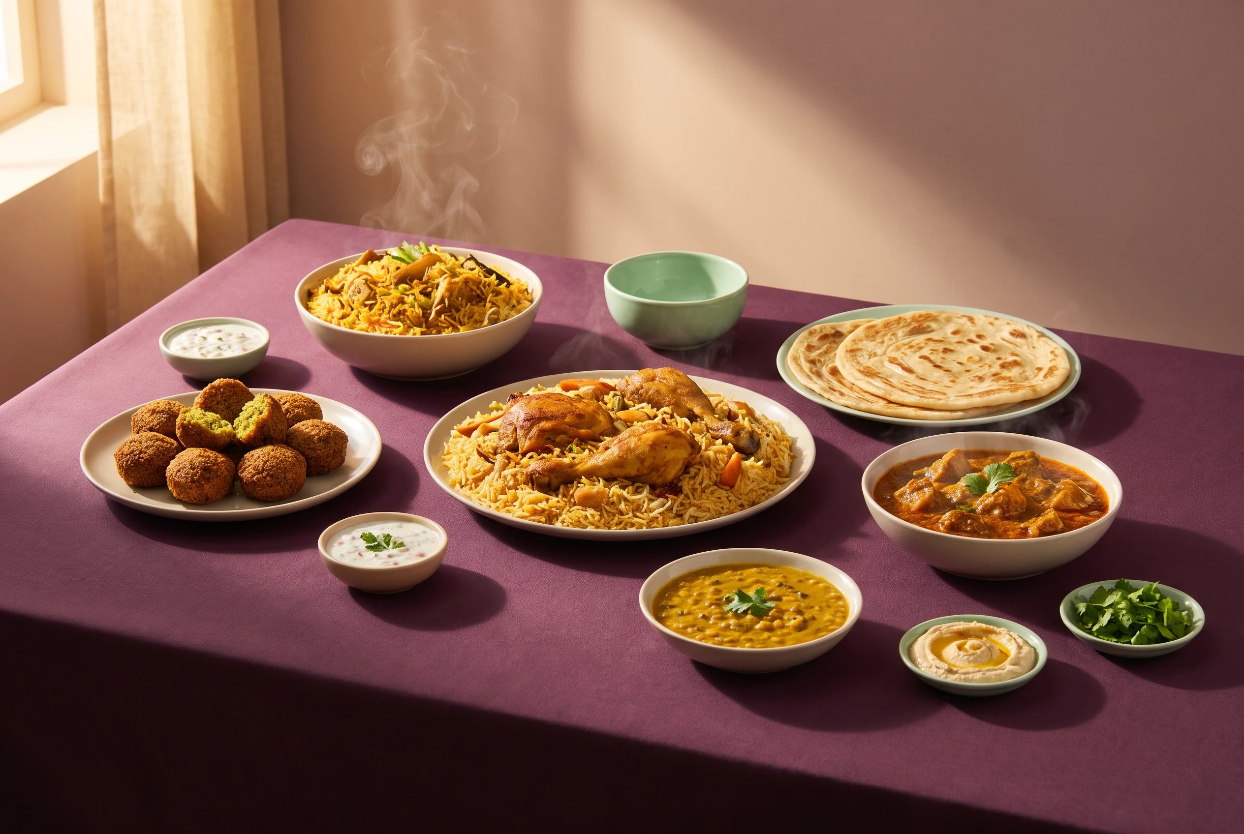 Affordable shared restaurant meal for a Hor Al Anz dining guide