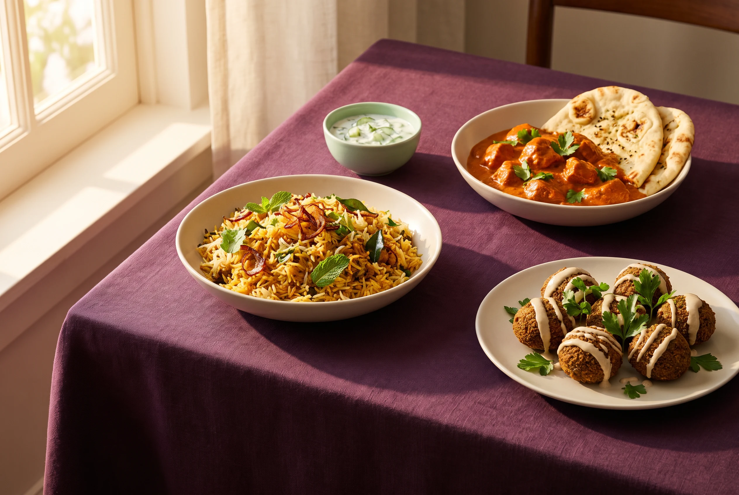 Affordable shared restaurant meal for a Naif dining guide