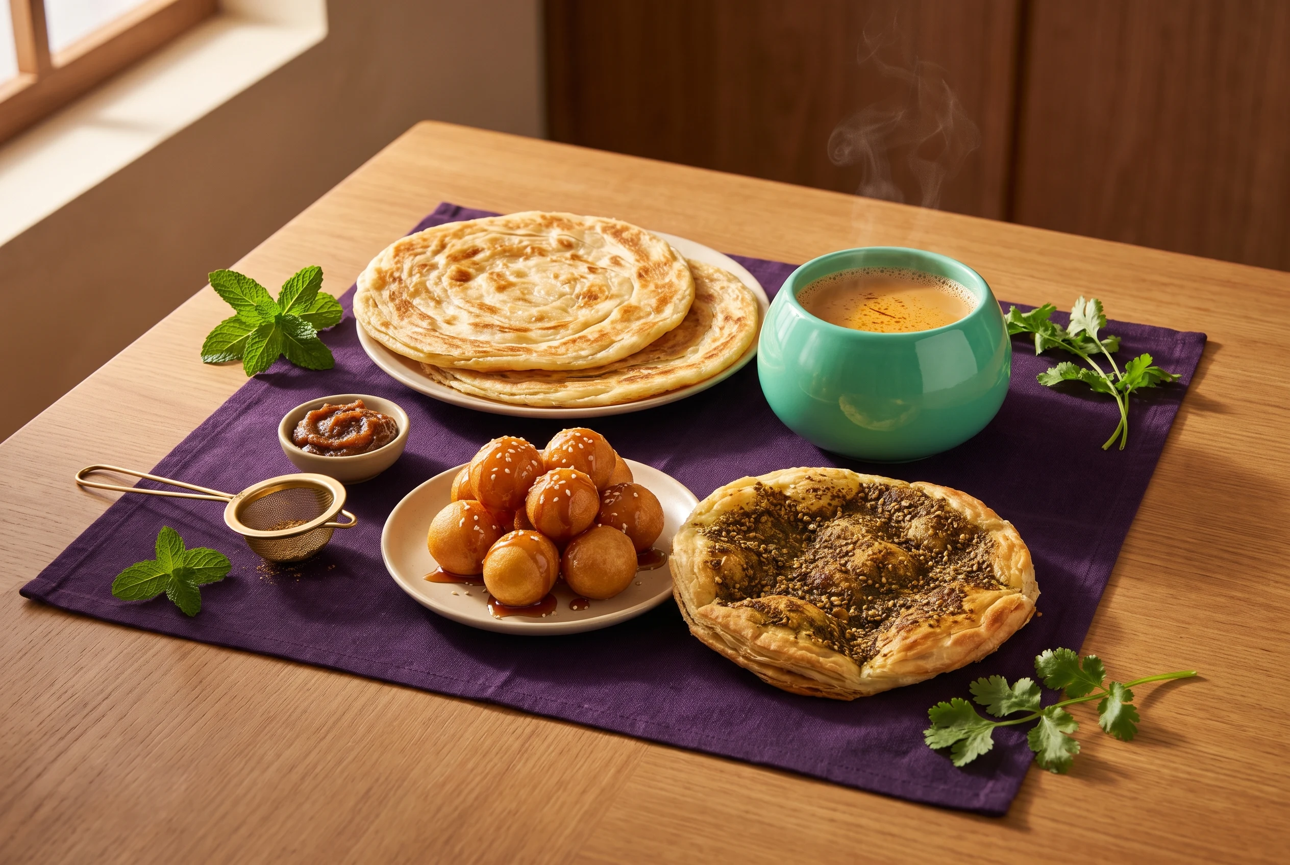 Fresh manakish, croissants and artisan loaves at a Dubai neighbourhood bakery