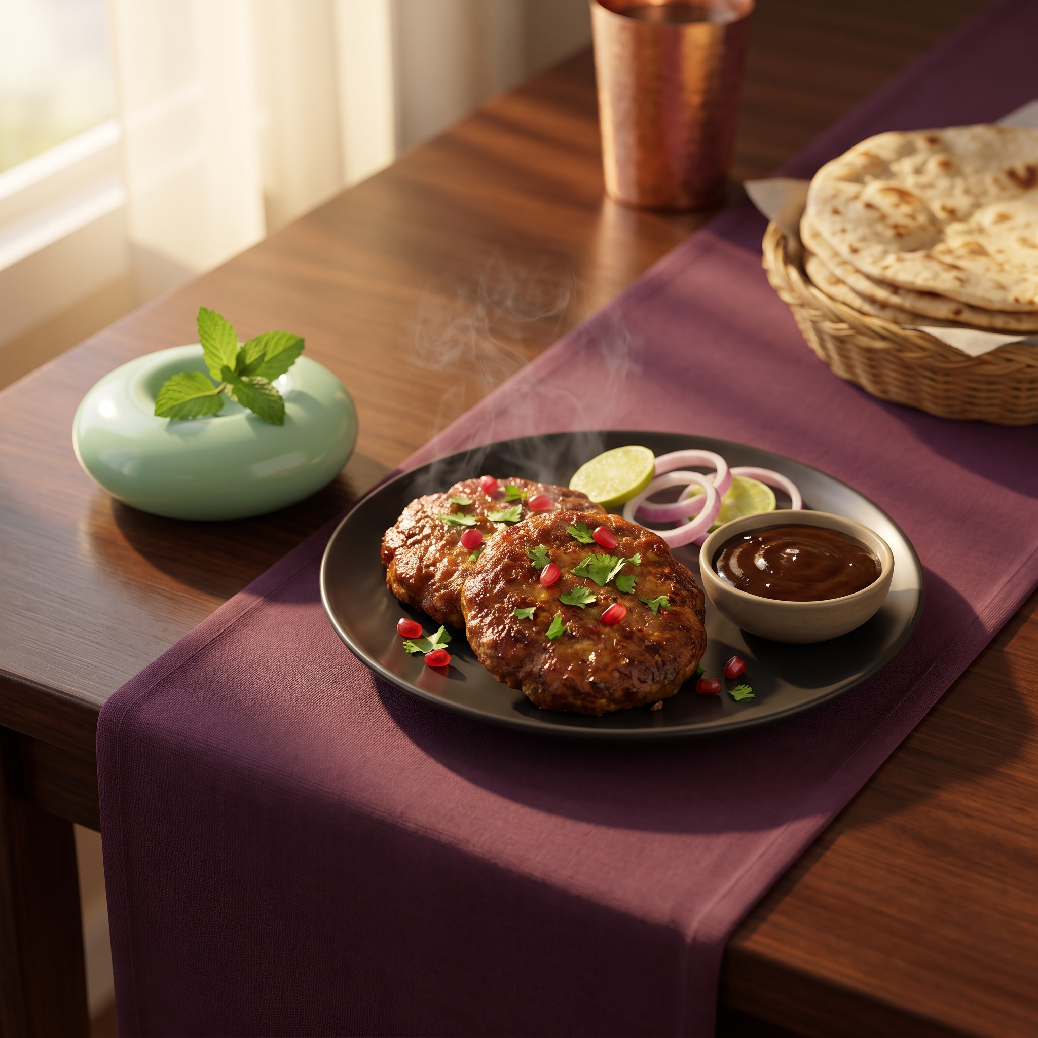 Editorial food image for Chapli Kebab in Dubai: A Guide to the Peshawari Classic